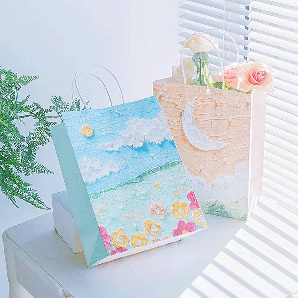 【十只装】ins风新年生日礼物礼品袋可定制