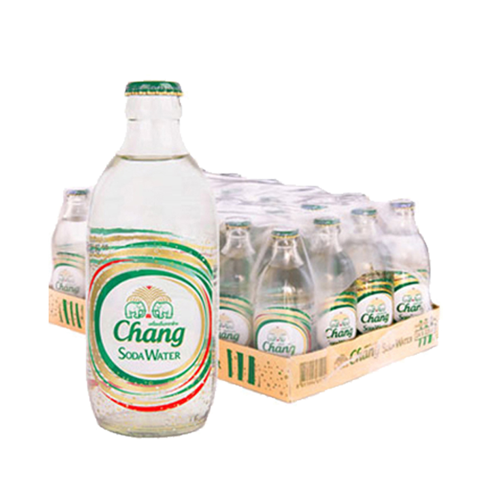 进口chang泰象*24瓶整箱大象牌无糖苏打水
