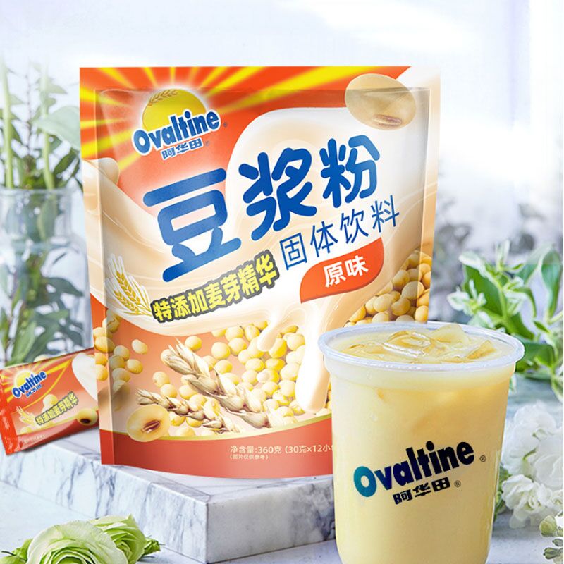 【拍两件】阿华田经典原味甜豆浆粉24条