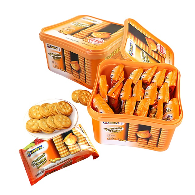 【抢！4盒装】蒂丝花生酱三明治夹心饼干