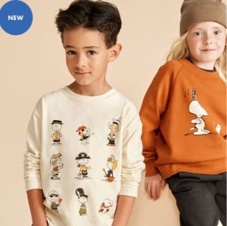 Hanna Andersson x Peanuts 童装3折起