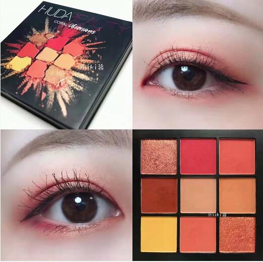 Huda Beautyæ–°æ¬¾9è‰²çœ¼å½±ç›˜coral 7æŠ˜ 19 æ‹