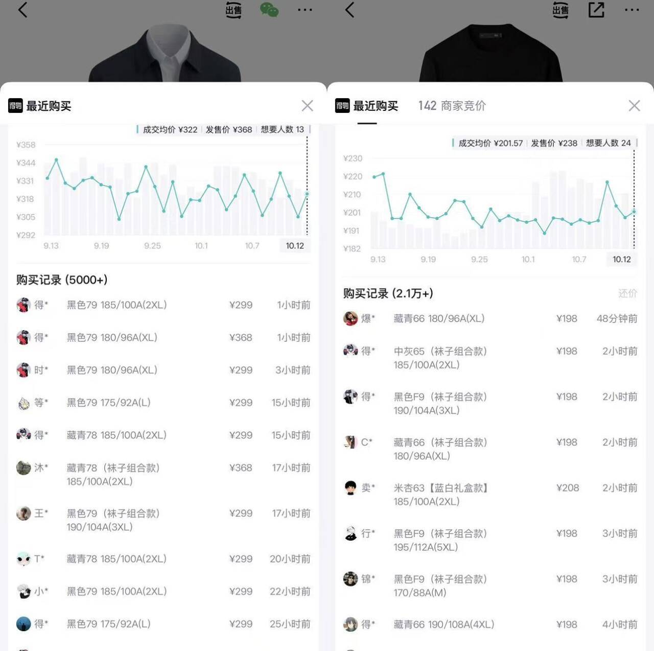 海澜之家行政夹克+羊毛衫组合，到手价191元与123元，低至5.2折