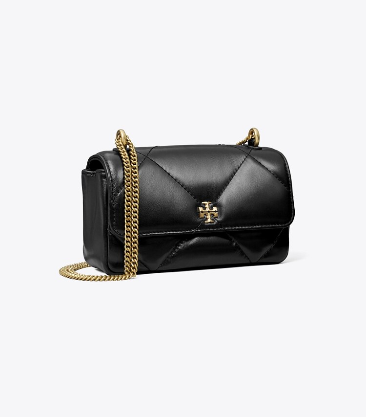 Tory Burch汤丽柏琦新款MINI KIRA 大菱格 Black