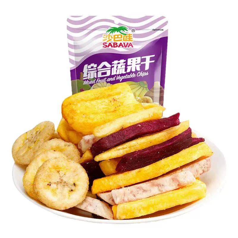 sabava越南蔬果干5件