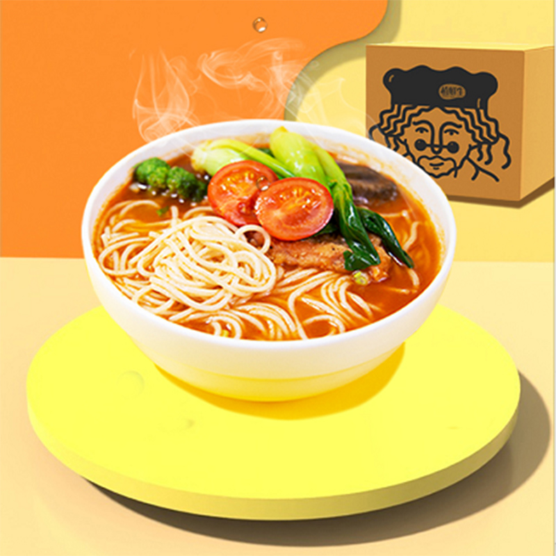 可签到】0脂肪植物肉蛋白面120g*5袋