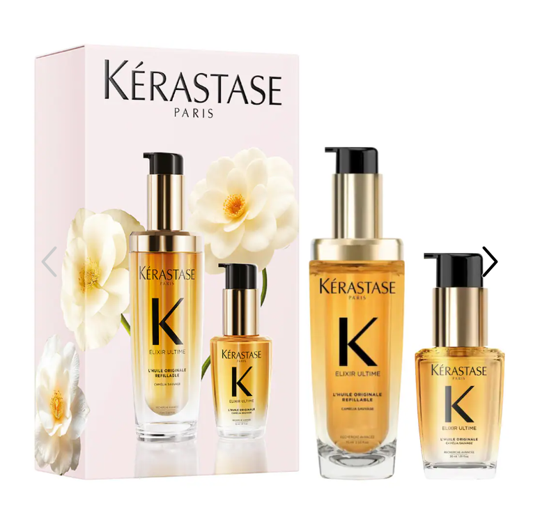 卡诗金油套装64折特惠 含75ml+30ml