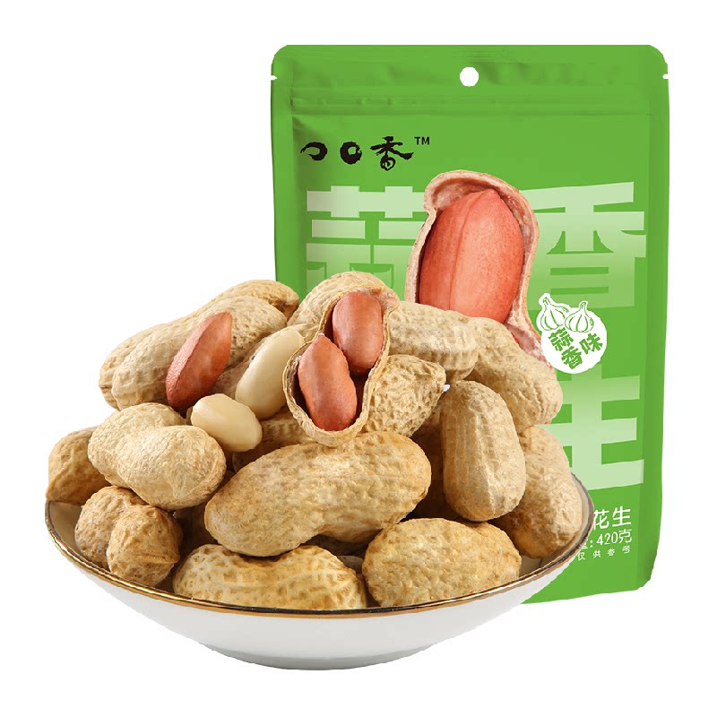 洽洽口口香蒜香奶香花生袋装