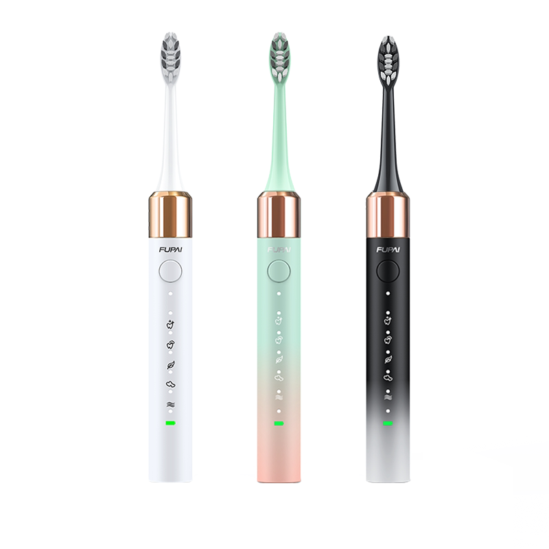 福派电动牙刷成人充电式全自动声波细软毛情侣款套装男女学生党
