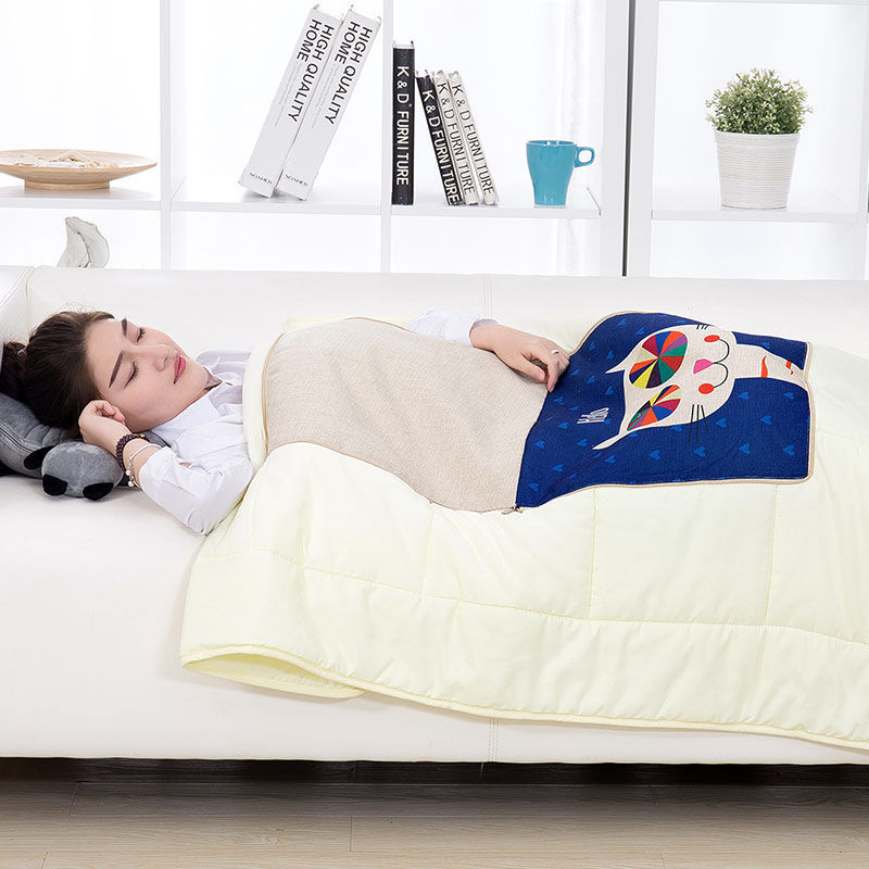 抱枕被子两用加厚汽车载办公室午睡枕