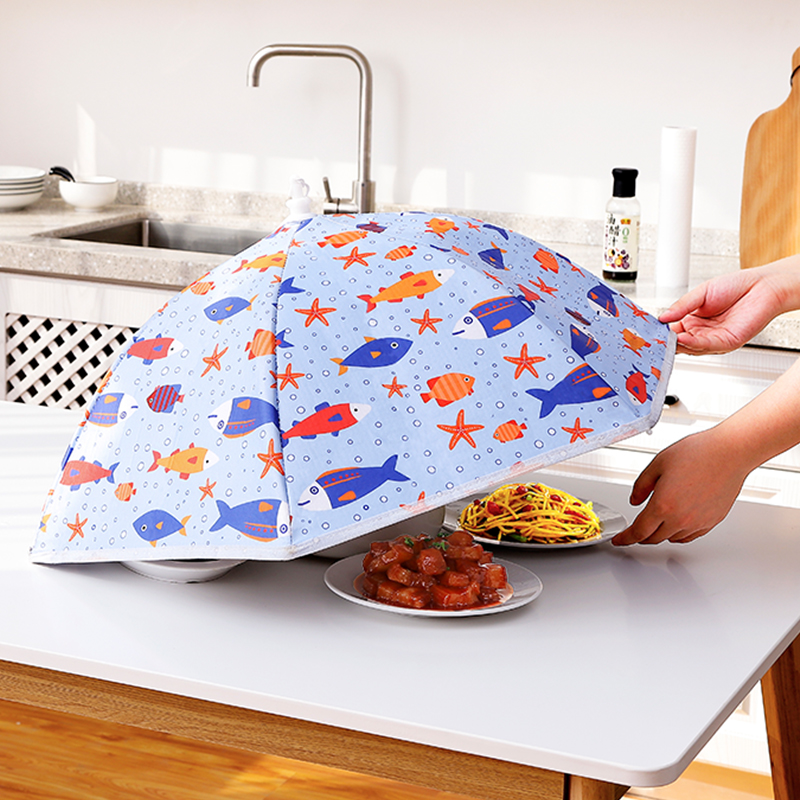 【稳定签到】可折叠保温饭菜罩防尘罩伞