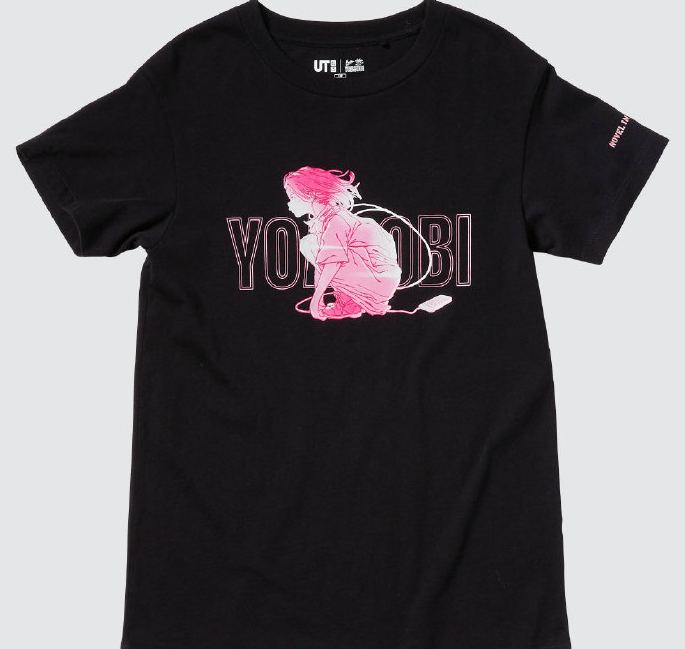 yoasobi x uniqlo"ut"合作t恤即将发售!