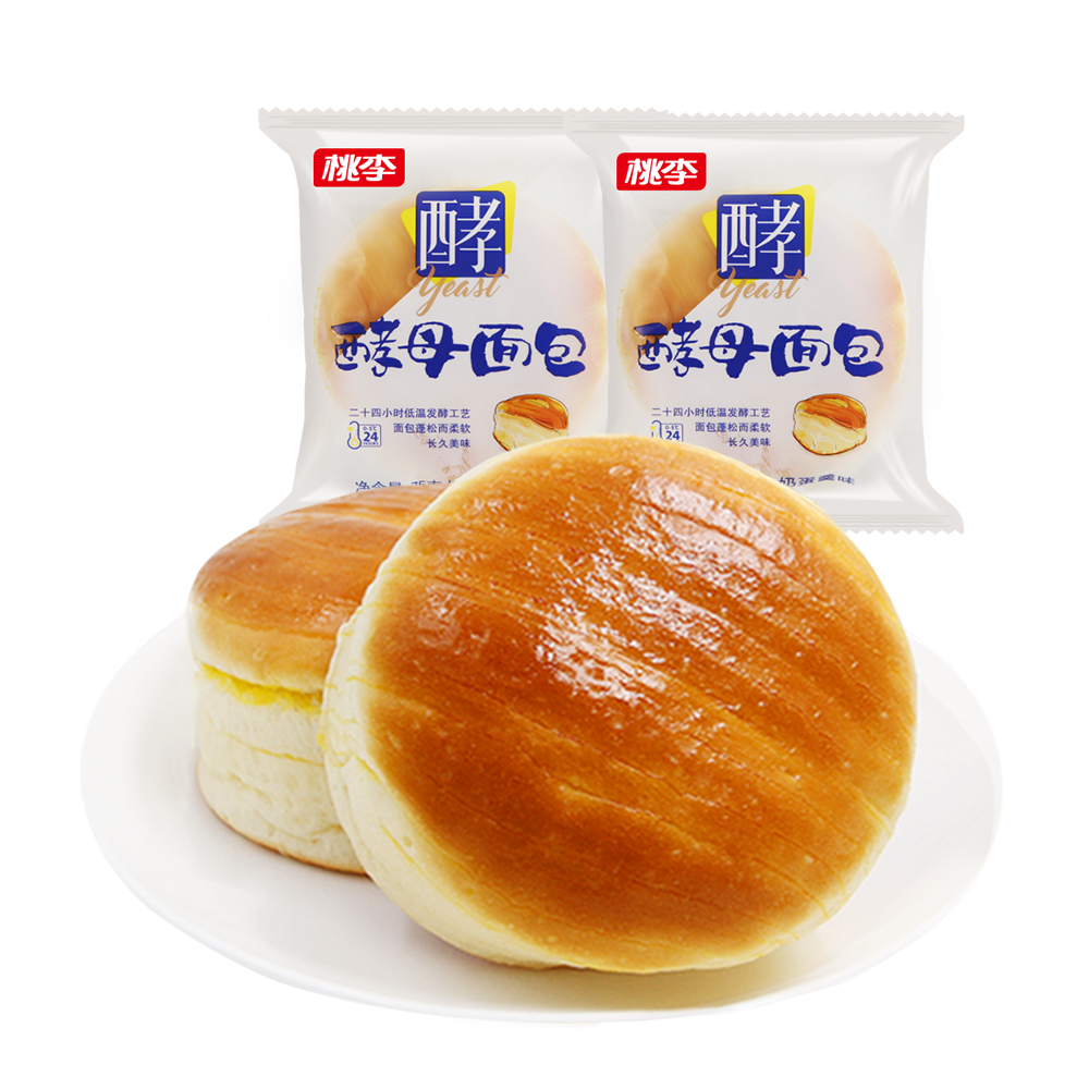 【桃李大牌！】酵母面包600g