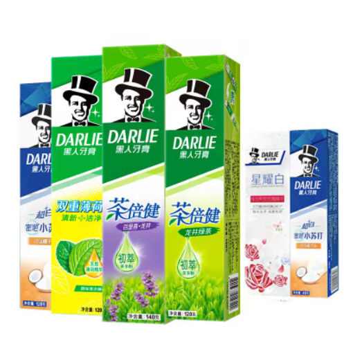 29.9元包邮！好来（原黑人） 茶倍健系列6件套共580g