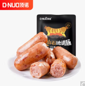 【有券的上】19.9元！顶诺 火山石地道烤肠1kg（凑单包邮）