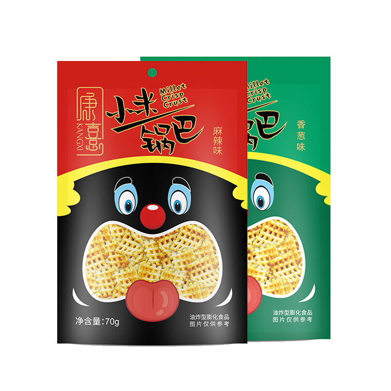 【可签到】康憙小米手工锅巴*4包