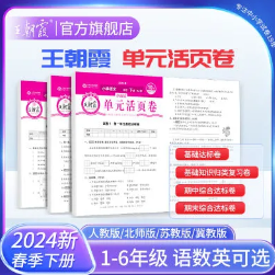 6.9元包邮！王朝霞活页试卷