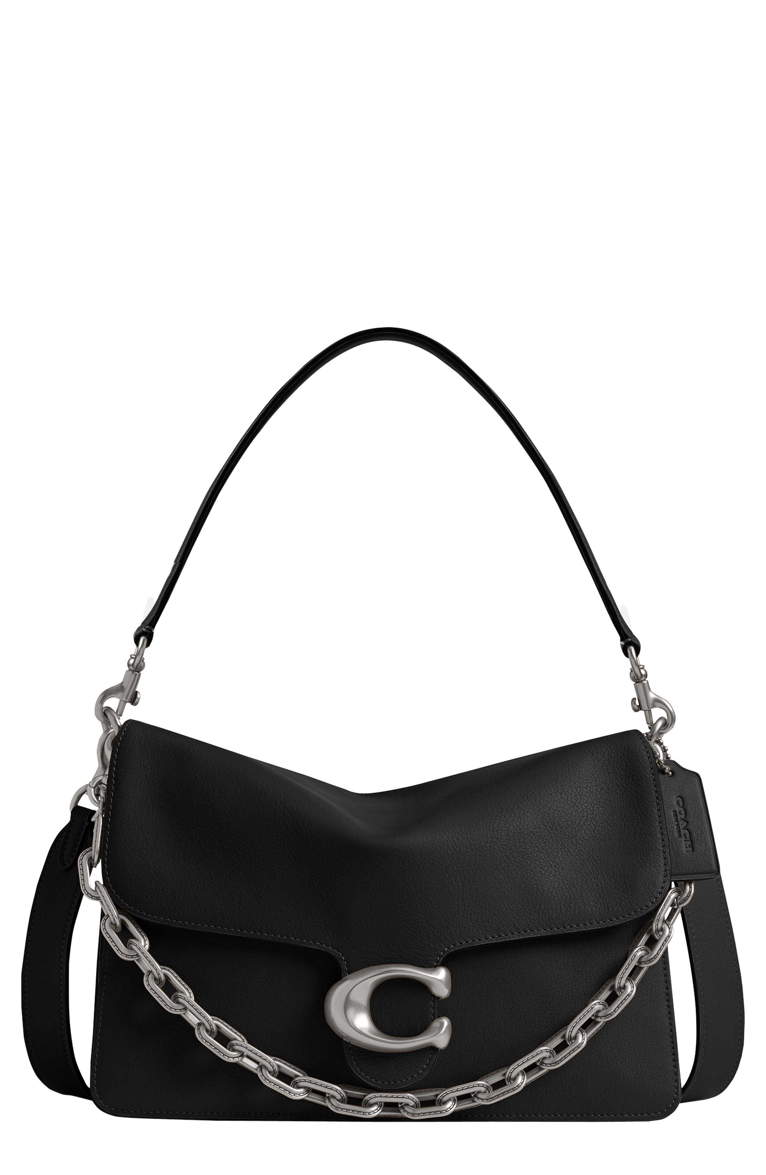 COACH Tabby Chain Smooth Leather Shoulder Bag