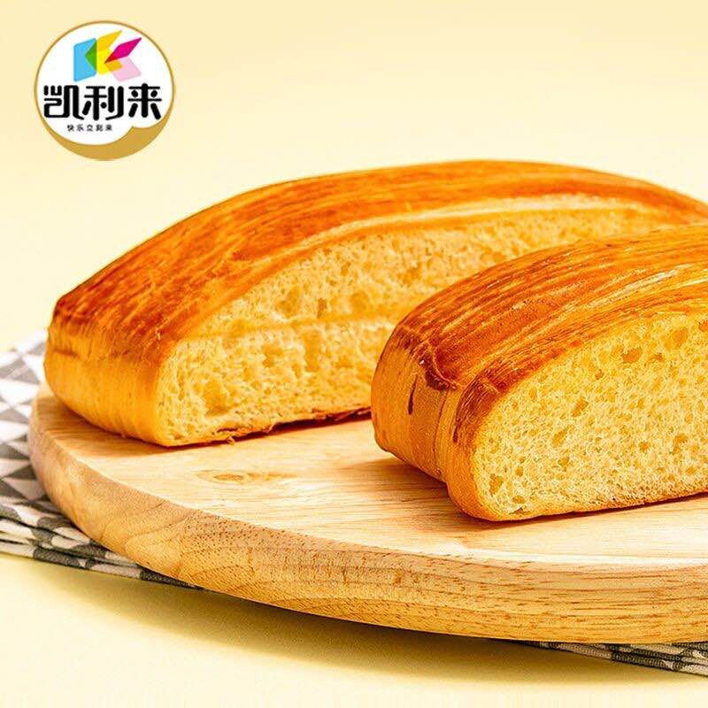 红包签到【拍2件】凯利来手撕软面包800g