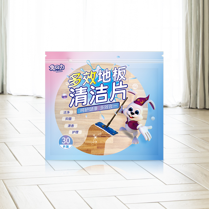 兔力！地板清洁片45g30片
