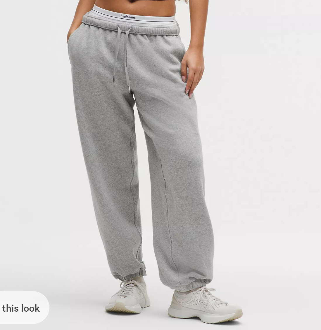Lululemon女款Steady State灰色卫裤5折特惠