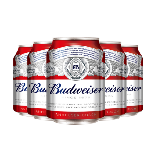 79元包邮！百威 经典迷你啤酒255ml*24罐