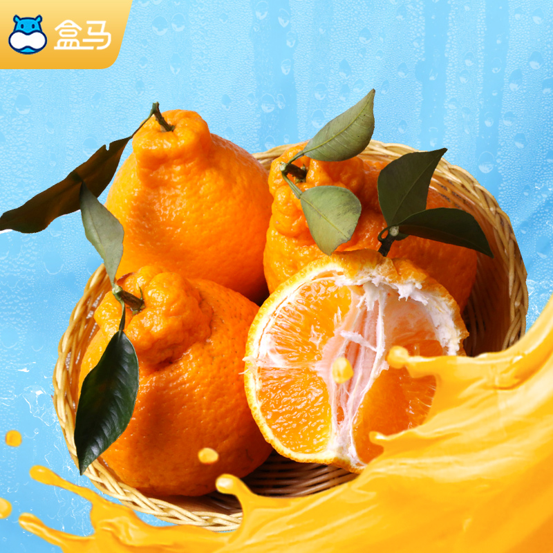 【盒马门店同款】不知火丑橘5斤大果礼盒