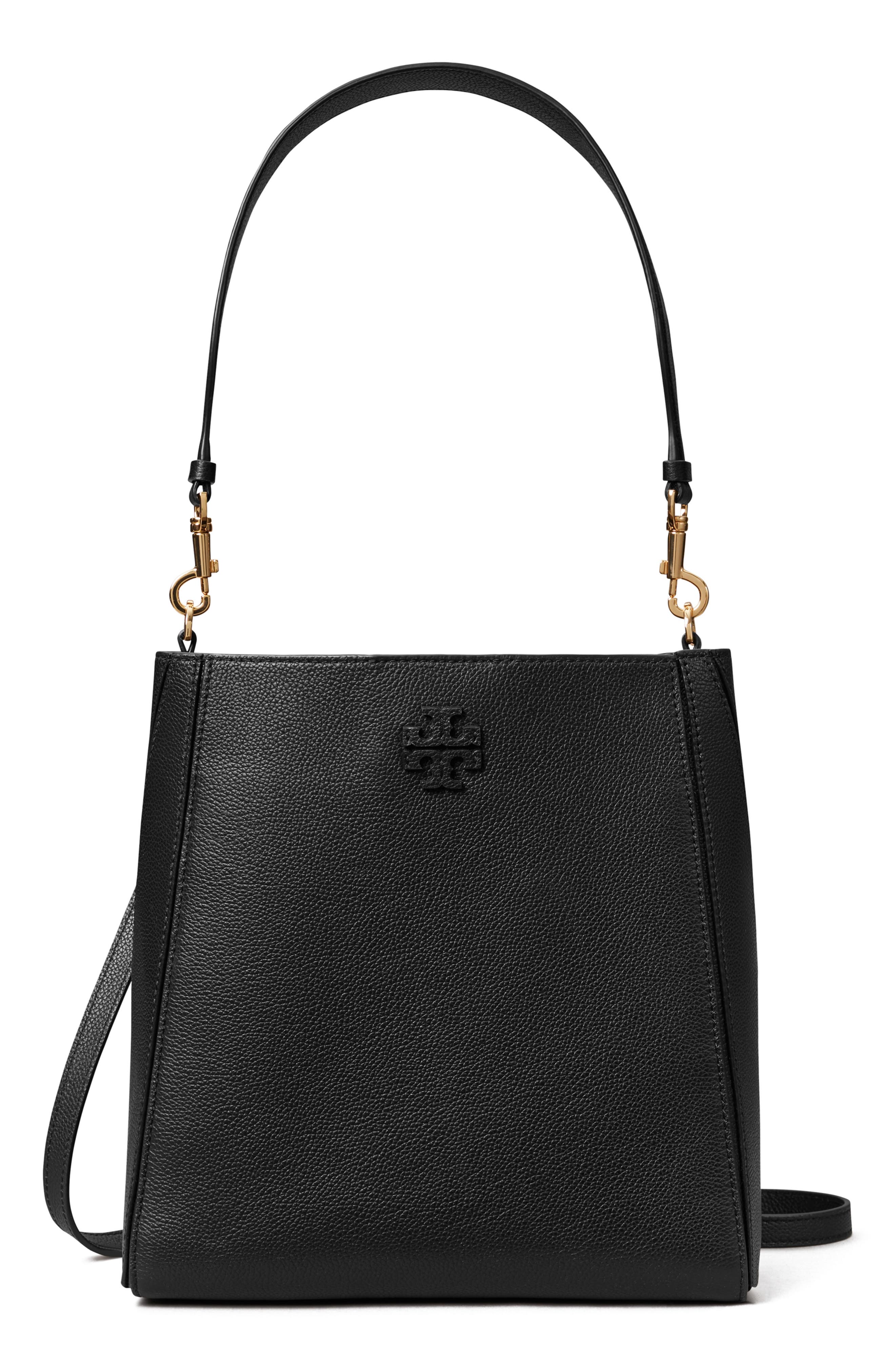 Tory Burch McGraw Leather Bucket Bag