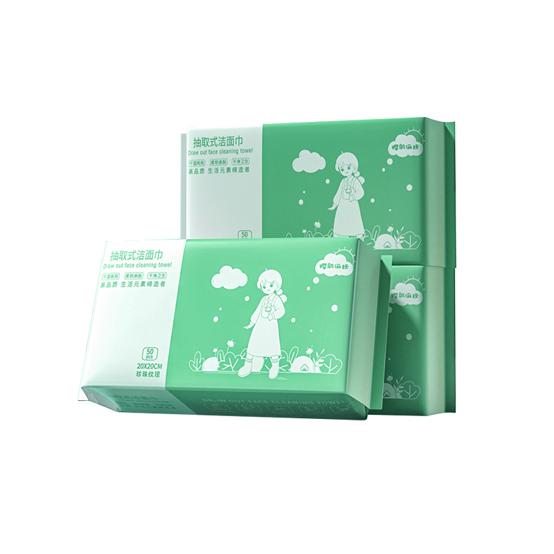 一次性纯棉加厚洁面洗脸巾代替毛巾干净卫生母婴卸妆可用5包套装