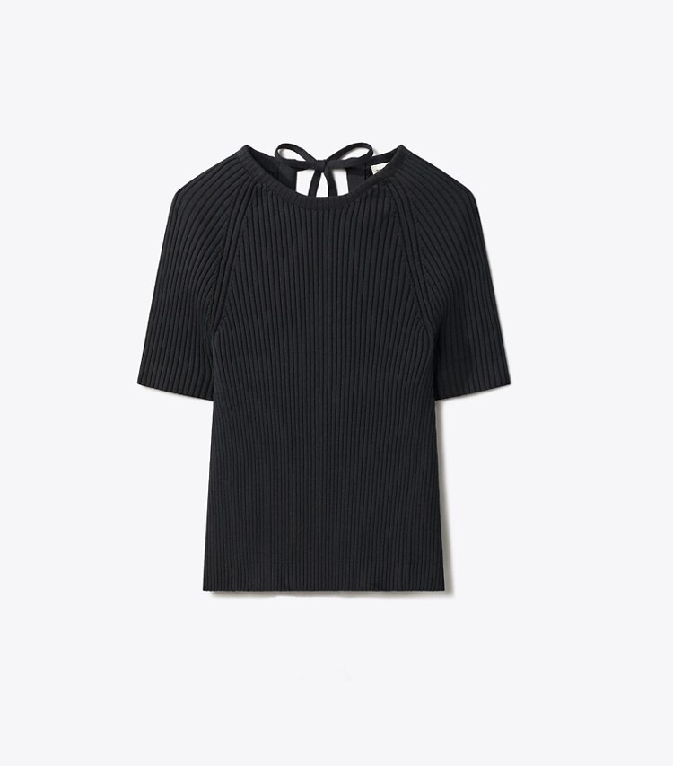 tory burch Ribbed Cotton Pullover