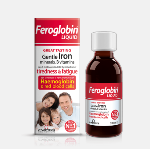 31.61元包邮！Feroglobin补铁液一瓶 200ml