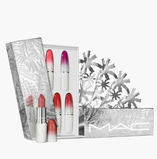 MAC Frostbitten Kiss Lustreglass银装素裹5支套盒