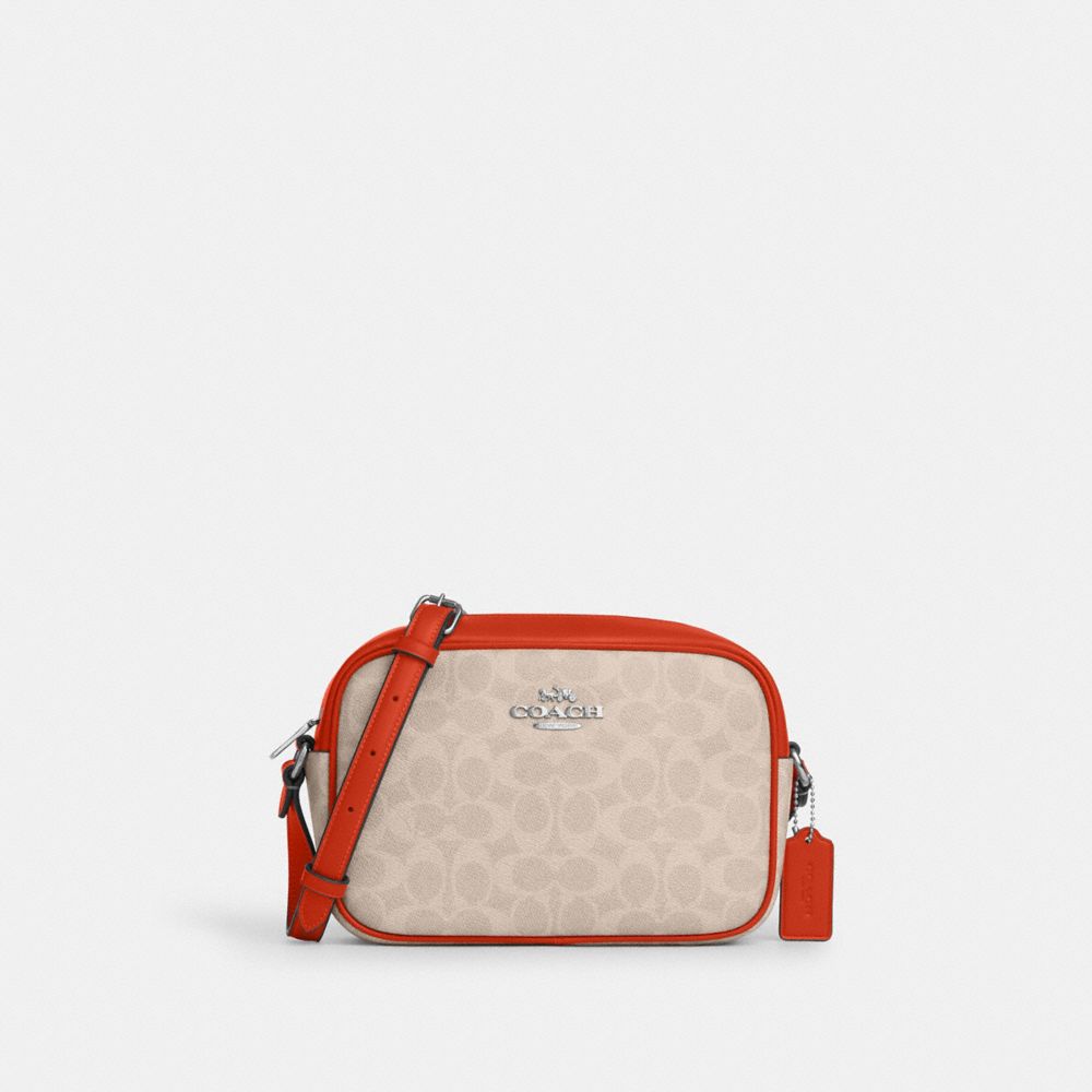 coach jamie camera bag in signature canvas CZ186-SVXIK