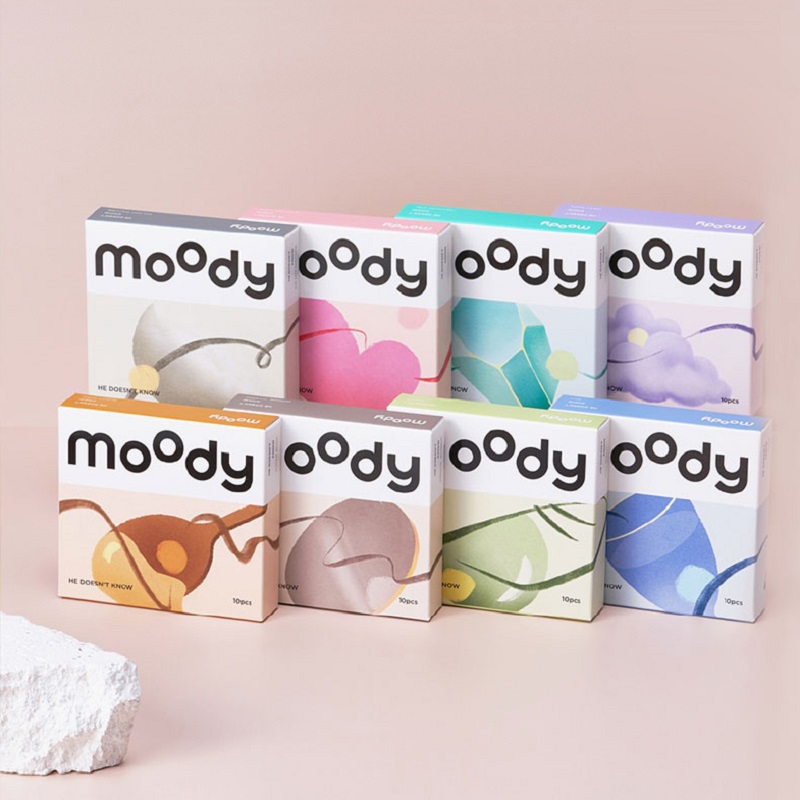 买赠戴取器+湿巾【moody】美瞳日抛10片装