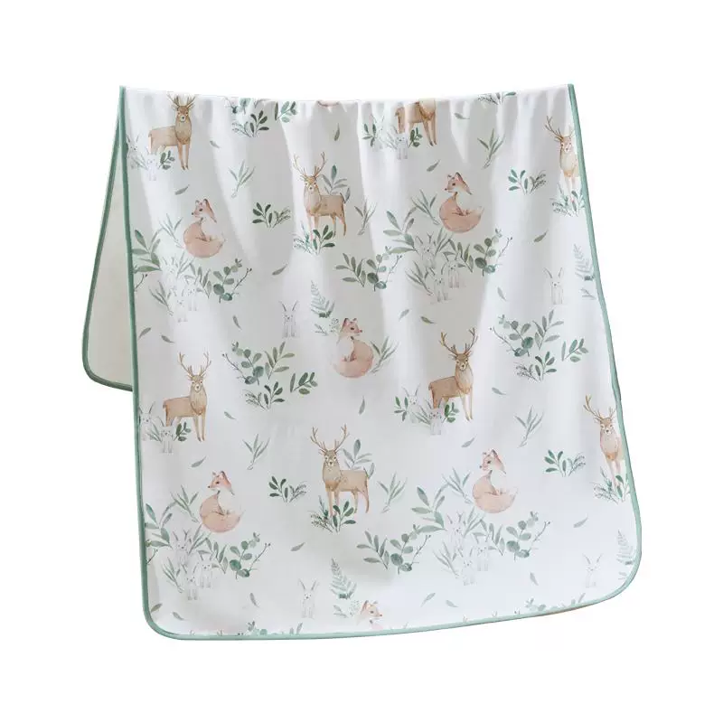 欧孕婴儿纯棉透气隔尿垫