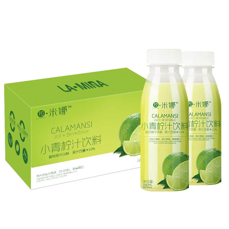 拉米娜小青柠汁饮料280ml*8瓶