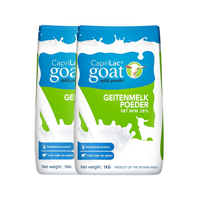 凯布瑞特全脂羊奶粉1kg*2袋