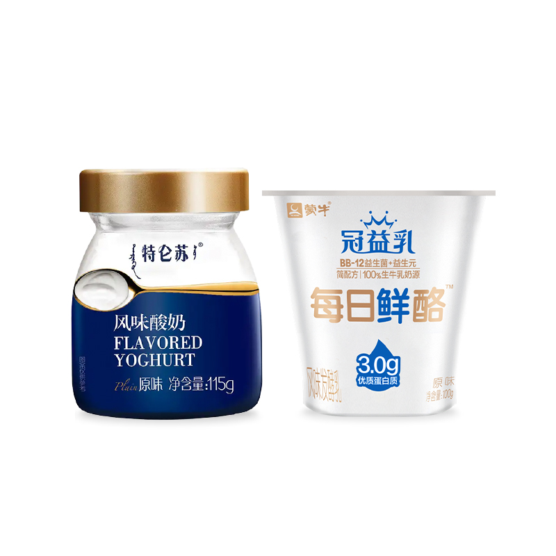 蒙牛特仑苏低温酸奶发酵菌生牛乳15瓶