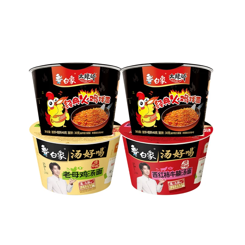 白象mini泡面杯10件