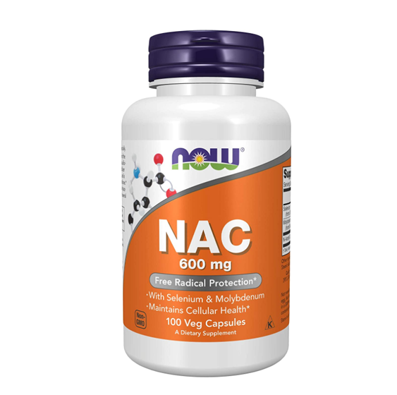 Now Foods 诺奥 N-乙酰半胱氨酸胶囊600mg*100粒