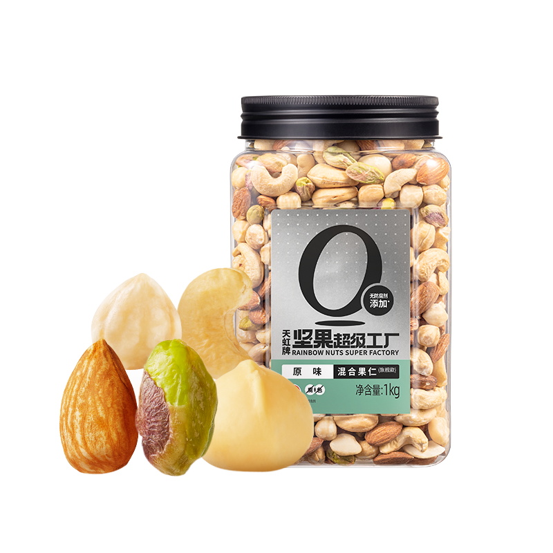 天虹牌混合果仁1000g大罐装