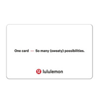 Lululemon $100 电子礼卡 + Best Buy $10电子礼卡