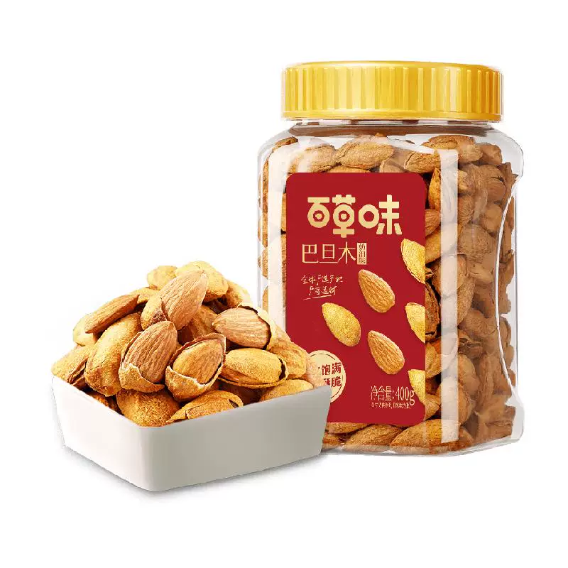 百草味巴旦木400g