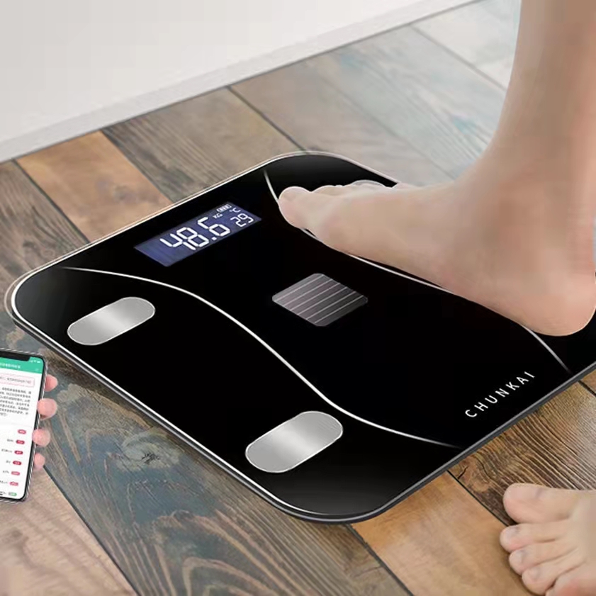 蓝牙智能测体脂秤健康人体秤家用称电子秤