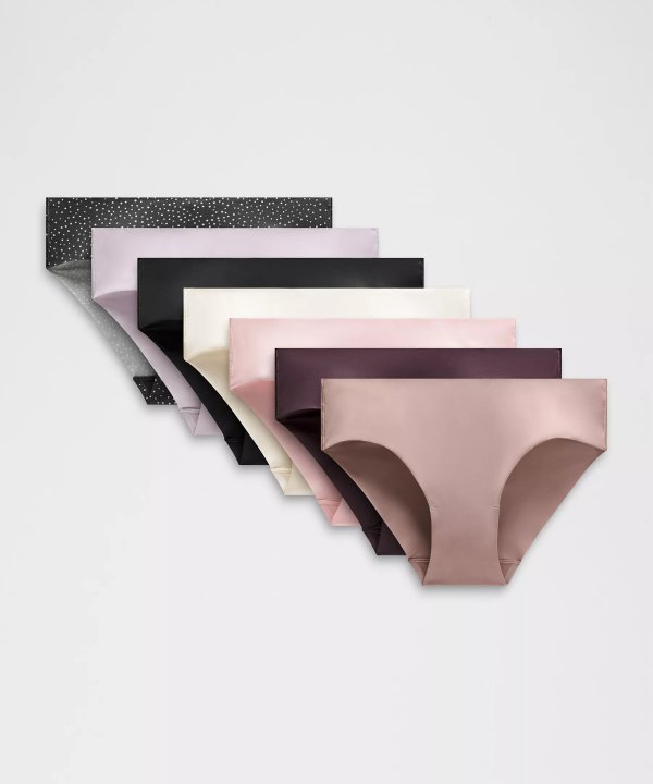 lululemon InvisiWear 中腰三角内裤 7条装