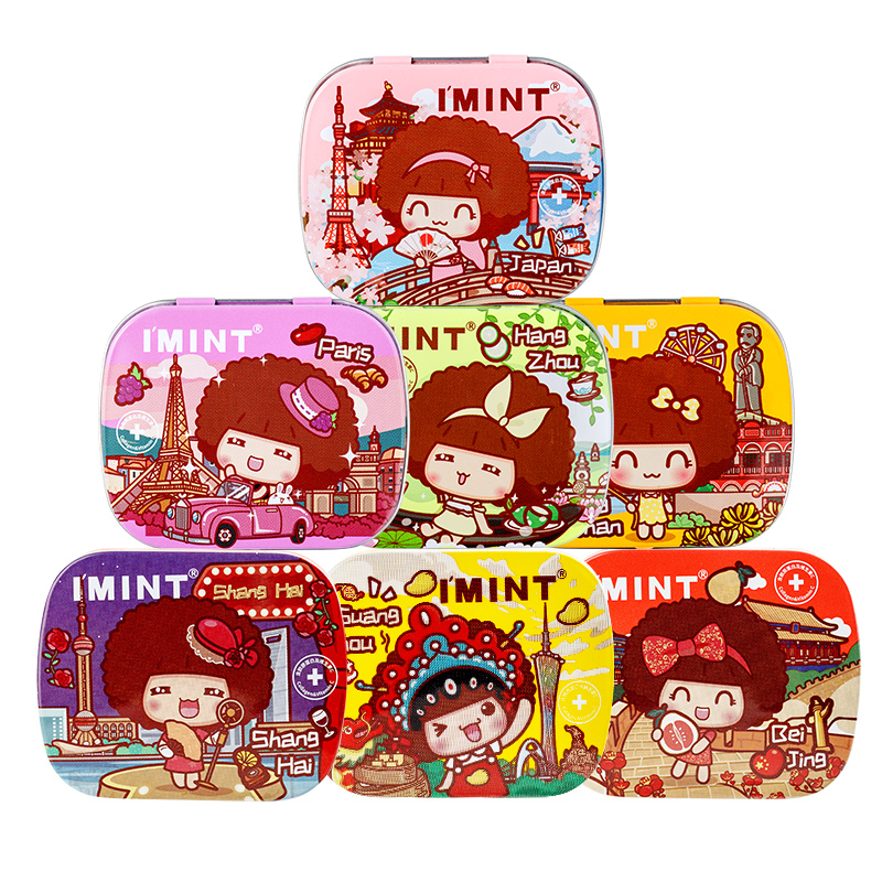 【IMINT大牌！】网红无糖薄荷糖6盒