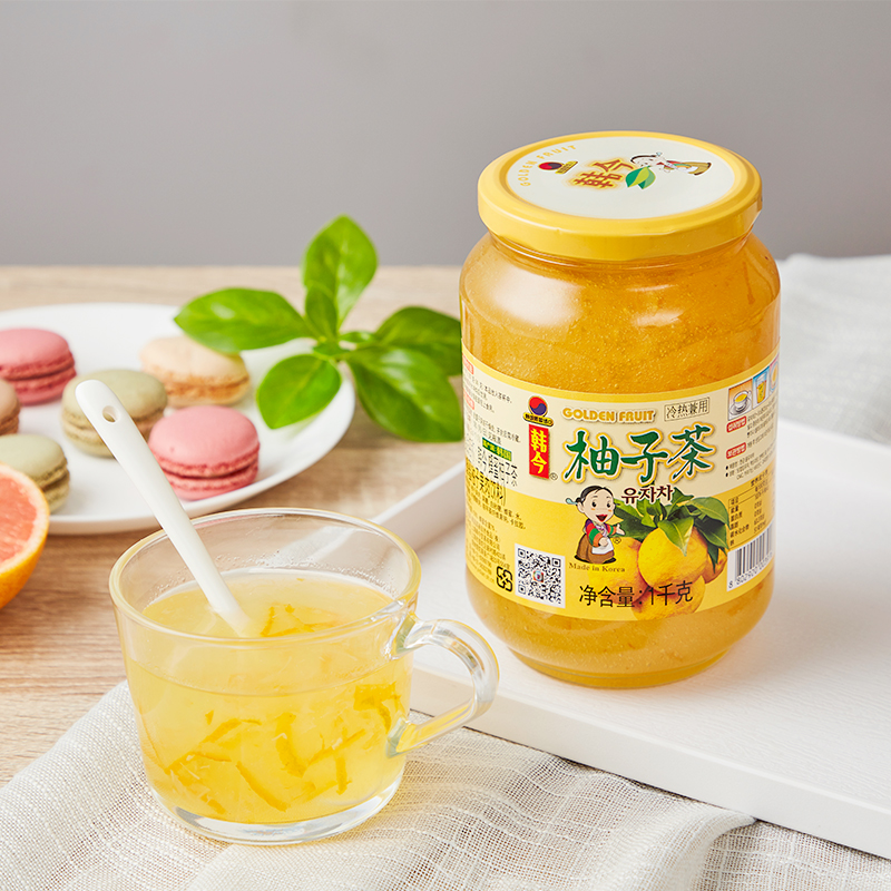 韩今原装进口蜂蜜柚子茶酱1kg