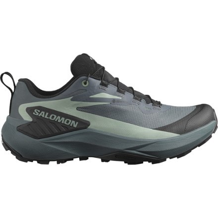 Salomon Genesis GTX 萨洛蒙女士徒步鞋 Turbulence/Black/Green Milieu 8.5