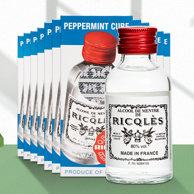 双飞人药水港版利佳薄荷水50ml*12瓶