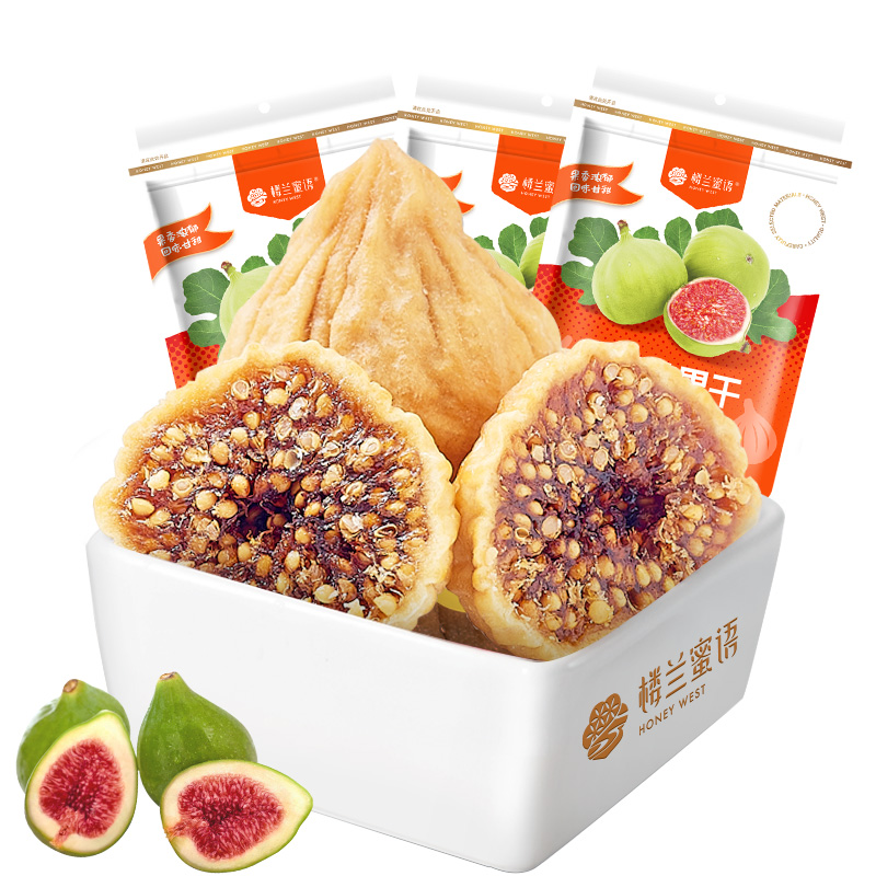 【楼兰蜜语】无花果干225g*2袋